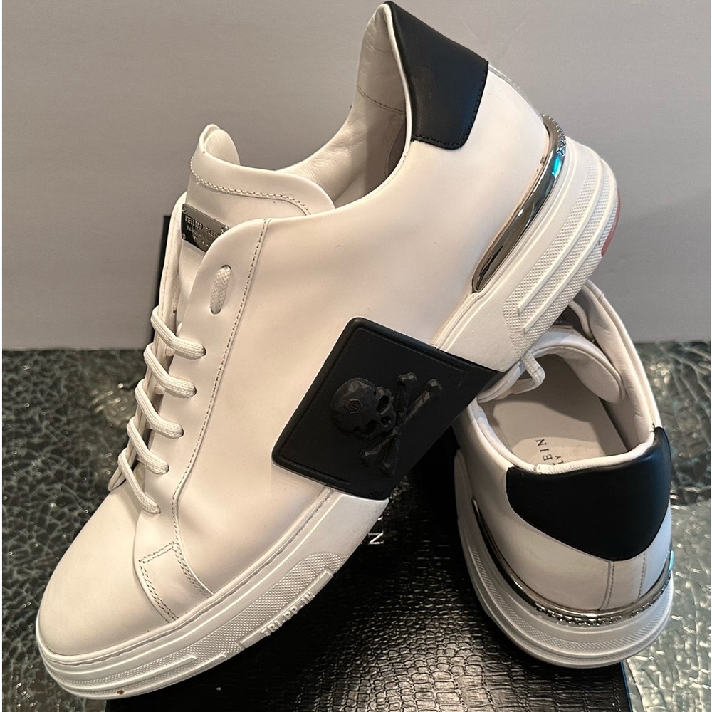 Phillip Plein White phantom Lows Size 45 (12)